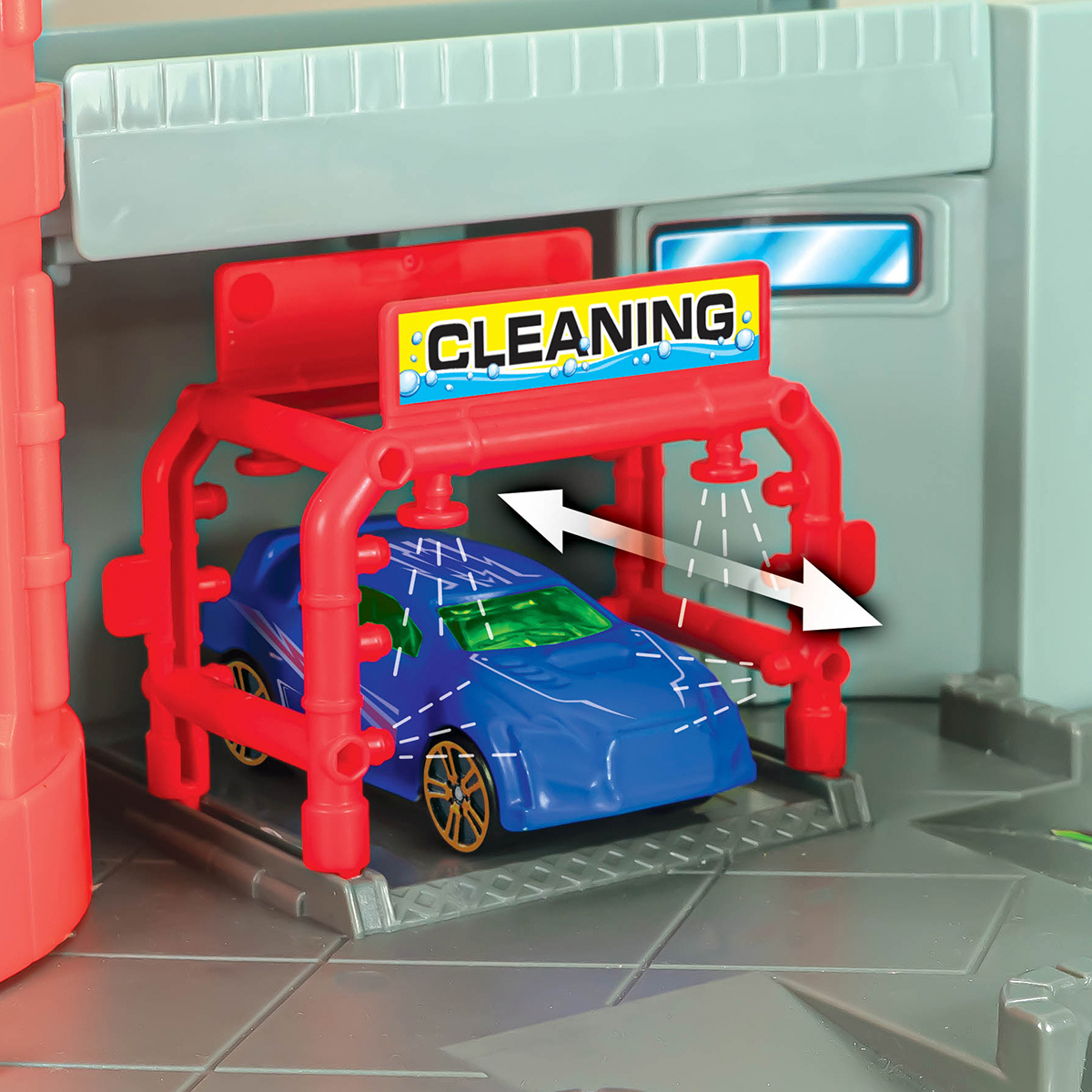 LAVADERO DE AUTOS MÁGICO – PLAYSET CON CAMBIO DE COLOR PARA NIÑOS - 5