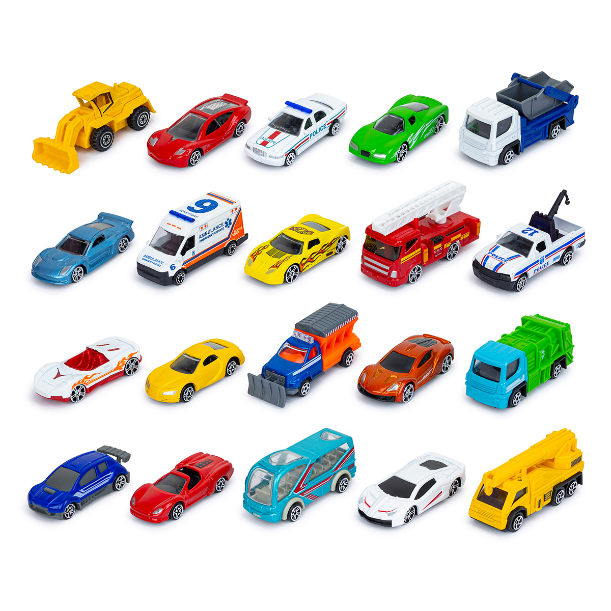 PACK ESPECIAL 5 AUTOS DE JUGUETE – VEHÍCULOS EN MINIATURA PARA NIÑOS - 2