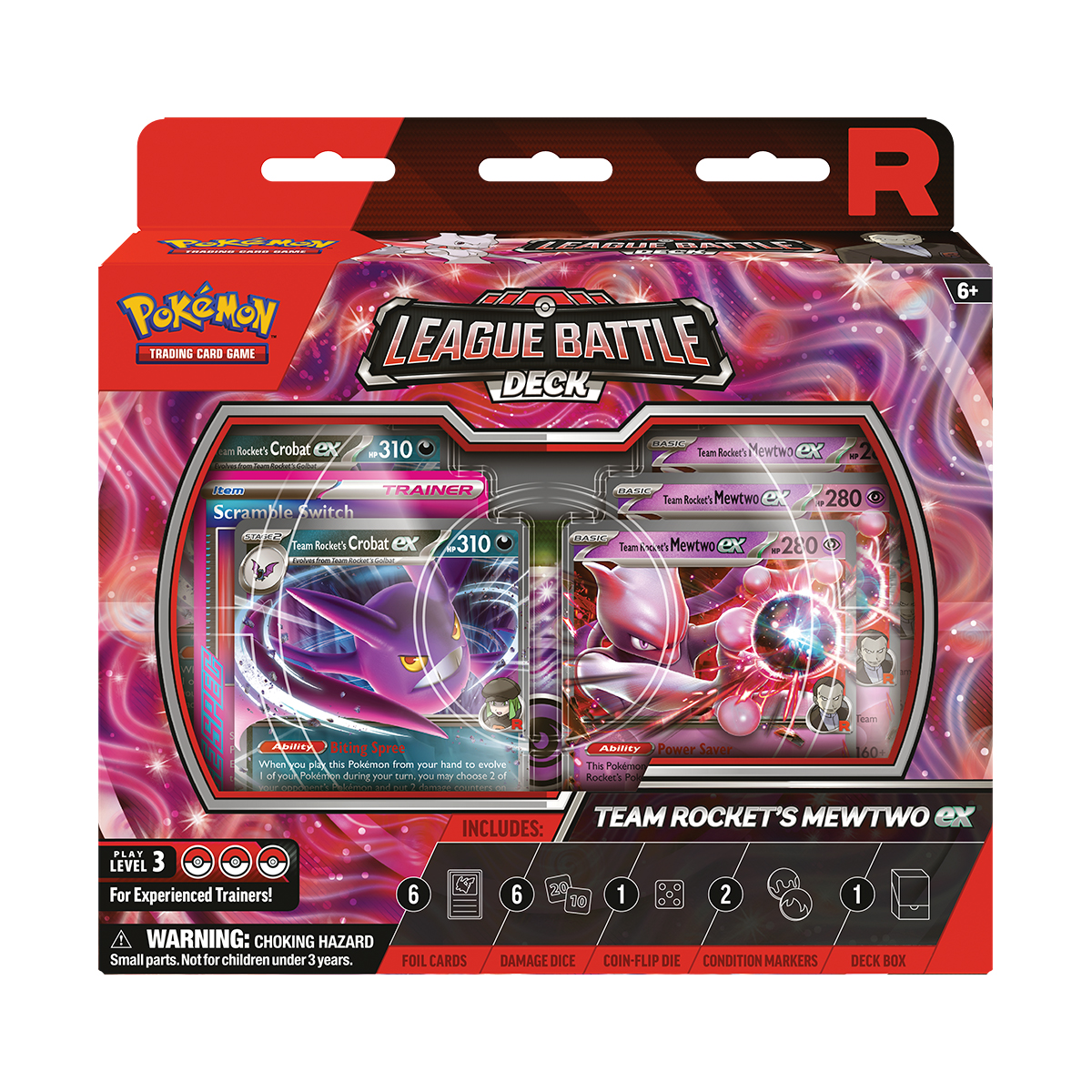 CARTAS DE POKEMON TCG TEAM ROCKET MEWTWO EX LEAGUE BATTLE DECK ENG - 1