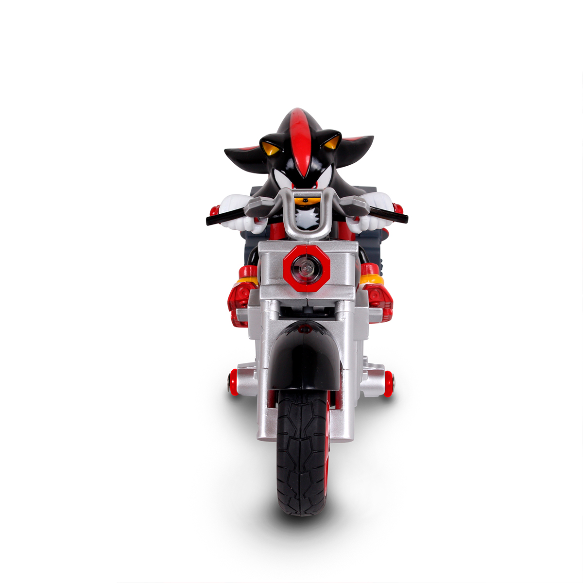 AUTO DE JUGUETE DE SONIC SHADOW A CONTROL REMOTO MOTOCICLETA CON LUCES - 4