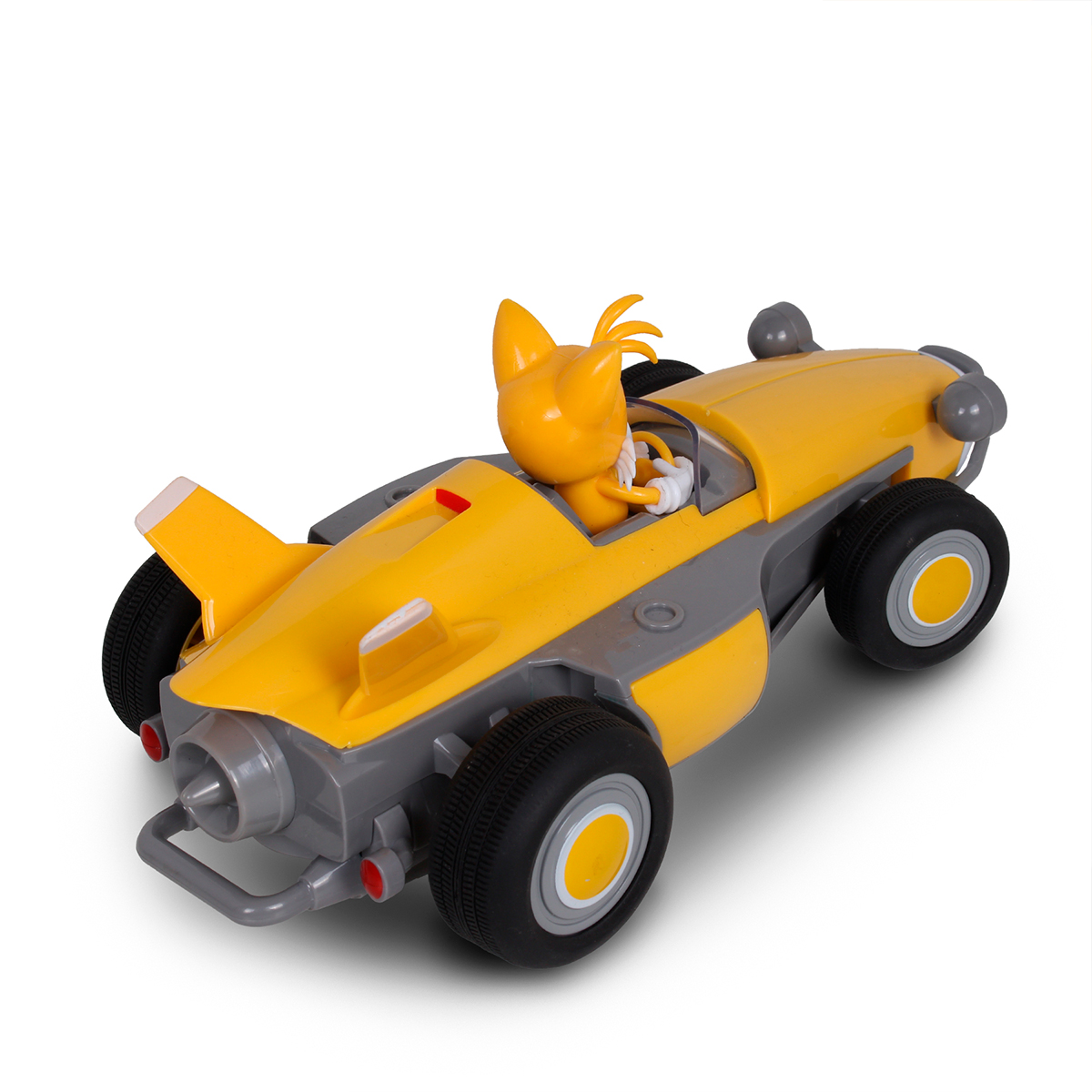 AUTO DE JUGUETE DE SONIC A CONTROL REMOTO TAILS 2.4GHZ CON MODO TURBO - 4