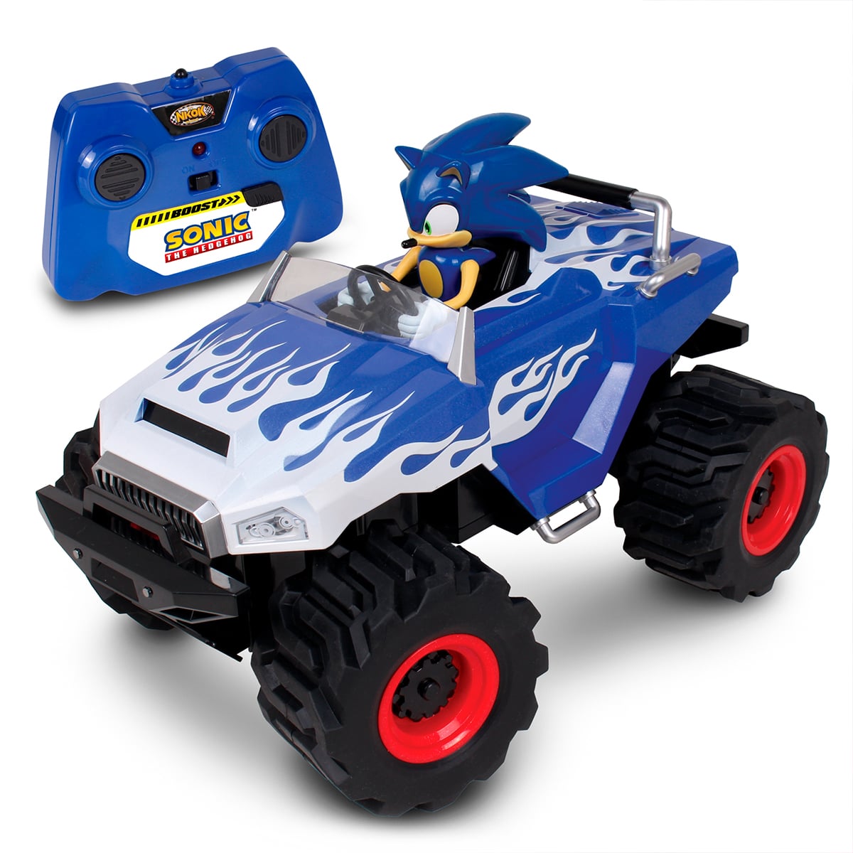 AUTO DE JUGUETE DE SONIC A CONTROL REMOTO MONSTER TRUCK - 1
