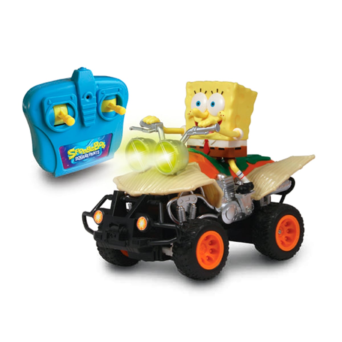 AUTO DE JUGUETE DE BOB ESPONJA A CONTROL REMOTO TODOTERRENO - 1