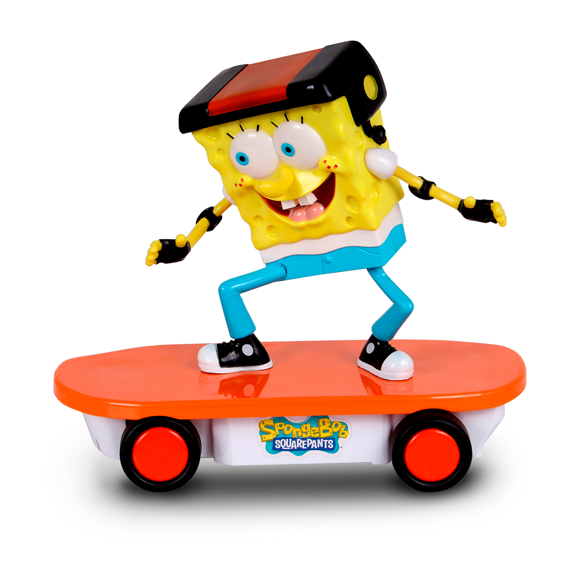 AUTO DE JUGUETE DE BOB ESPONJA A CONTROL REMOTO PATINETA - 3