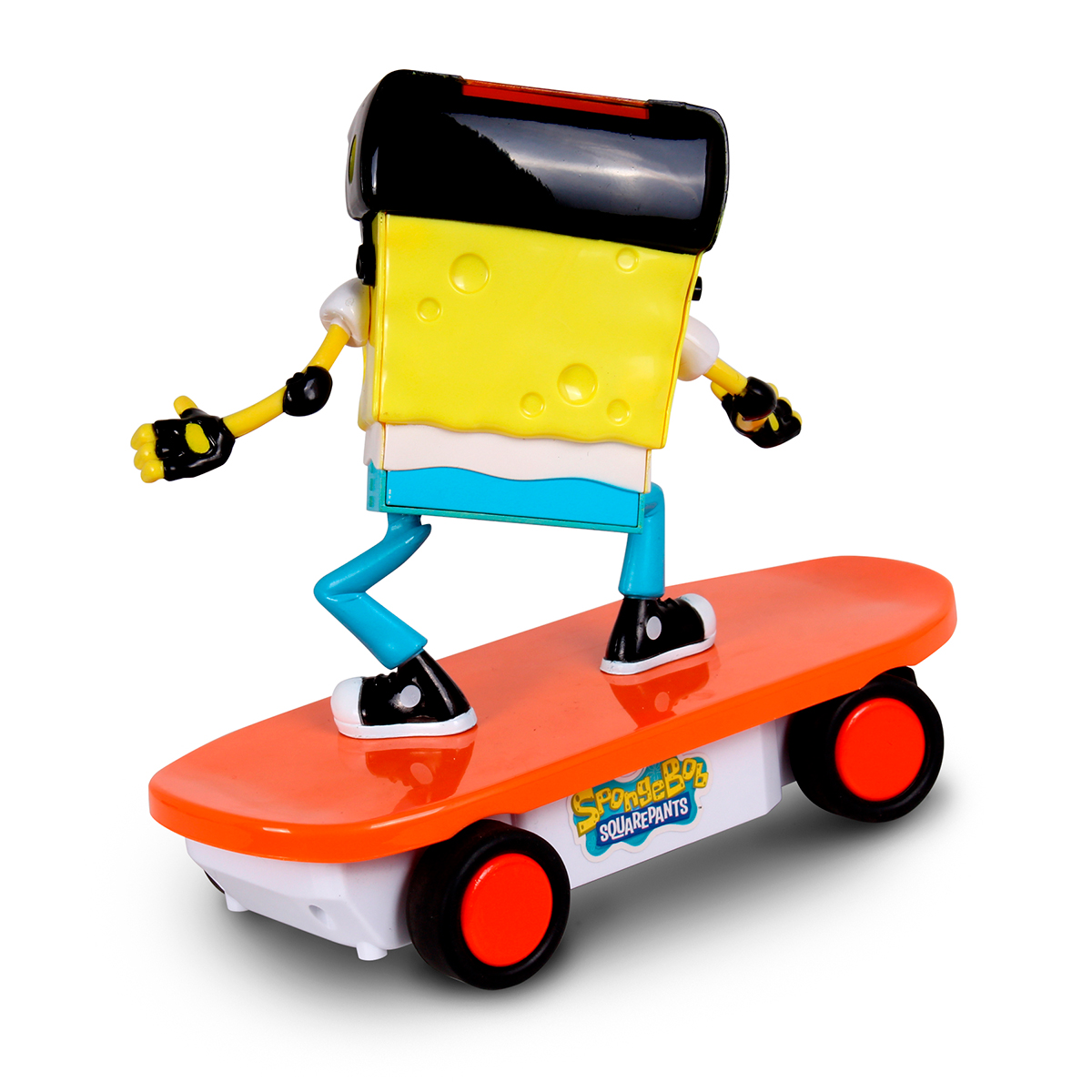 AUTO DE JUGUETE DE BOB ESPONJA A CONTROL REMOTO PATINETA - 4