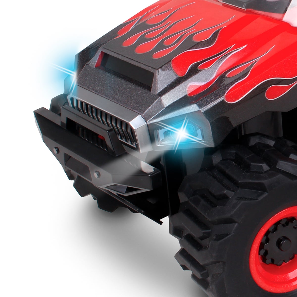 AUTO DE JUGUETE DE SONIC KNUCKLES A CONTROL REMOTO MONSTER TRUCK - 3
