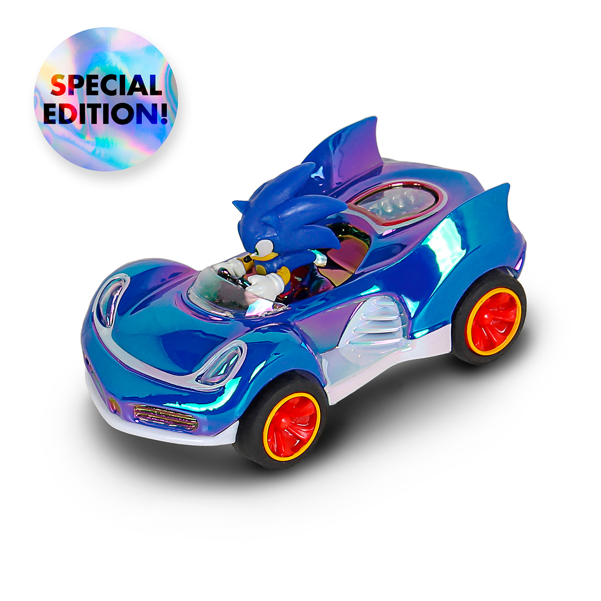 AUTO DE JUGUETE DE SONIC RETROCESO AUTOMATICO EDICION ESPECIAL - 2