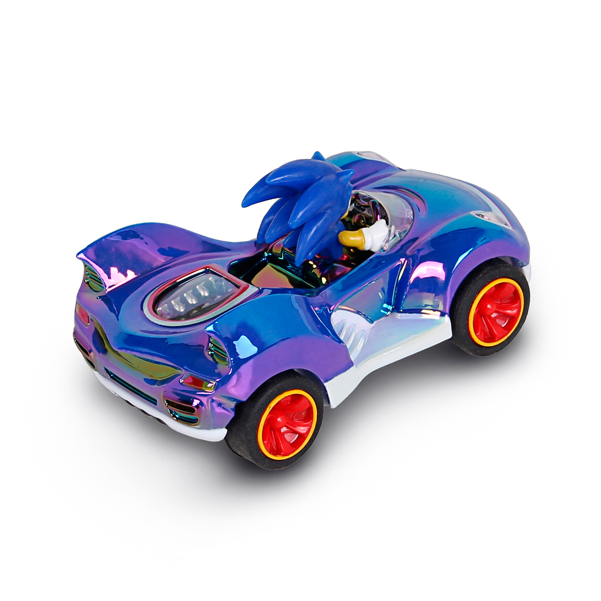 AUTO DE JUGUETE DE SONIC RETROCESO AUTOMATICO EDICION ESPECIAL - 3