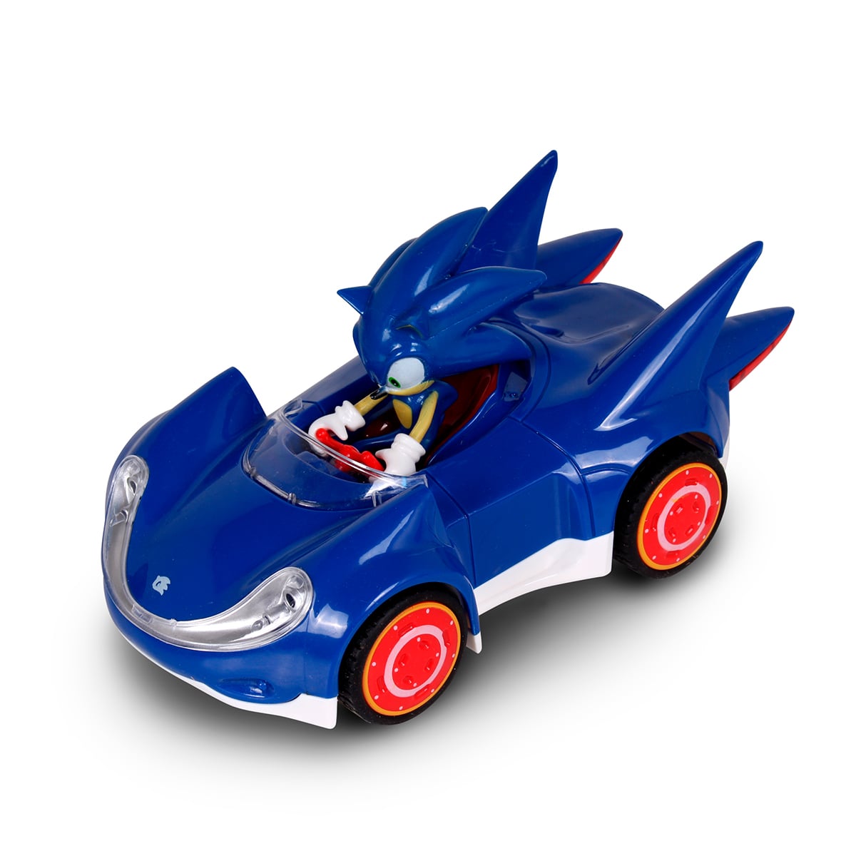 AUTO DE JUGUETE DE SONIC RETROCESO AUTOMATICO BASICO - 1