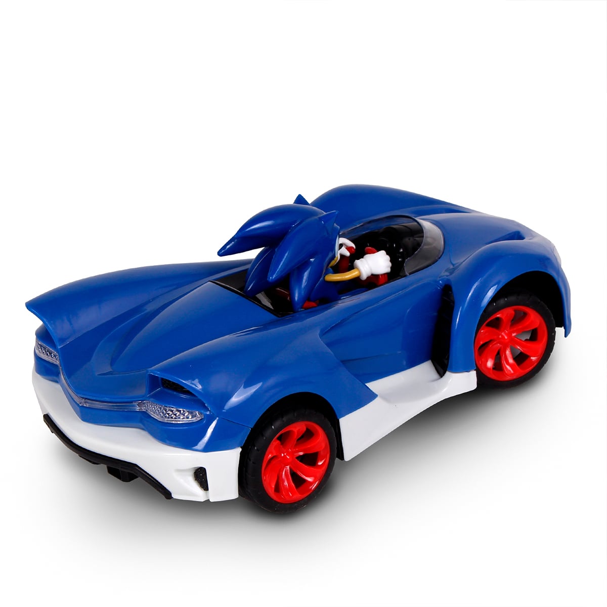 AUTO DE JUGUETE DE SONIC A CONTROL REMOTO 2.4GHZ CON MODO TURBO - 3