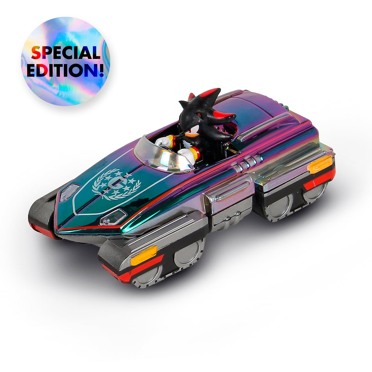 AUTO DE JUGUETE DE SONIC SHADOW RETROCESO AUTOMATICO EDICION ESPECIAL - 2