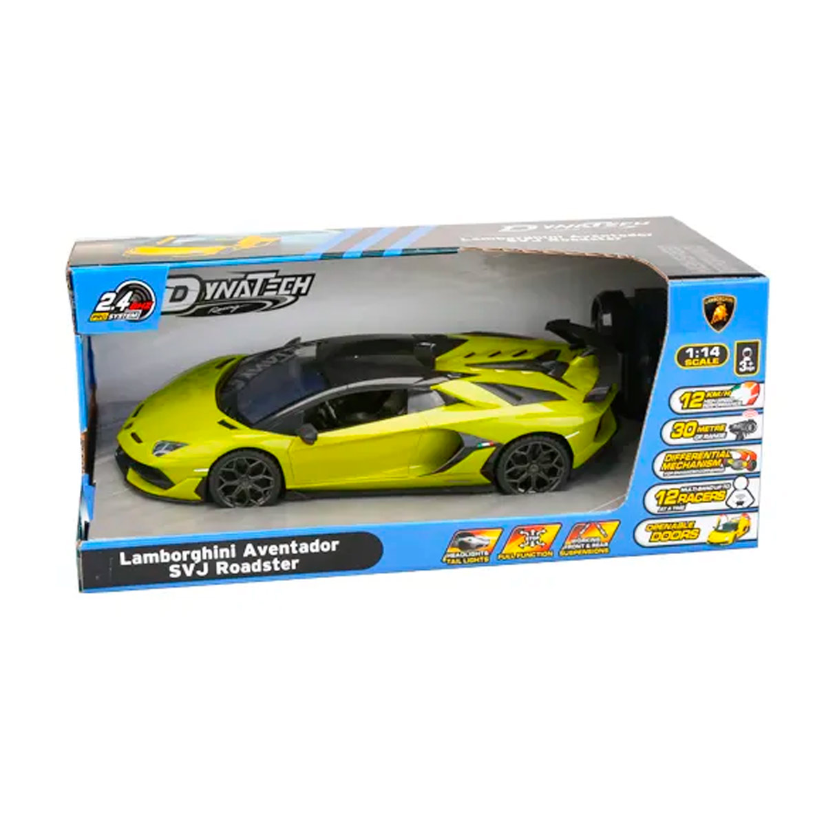 AUTO A CONTROL REMOTO LAMBORGHINI AVENTADOR SVJ ROADSTER-1/14-2.4G - 3