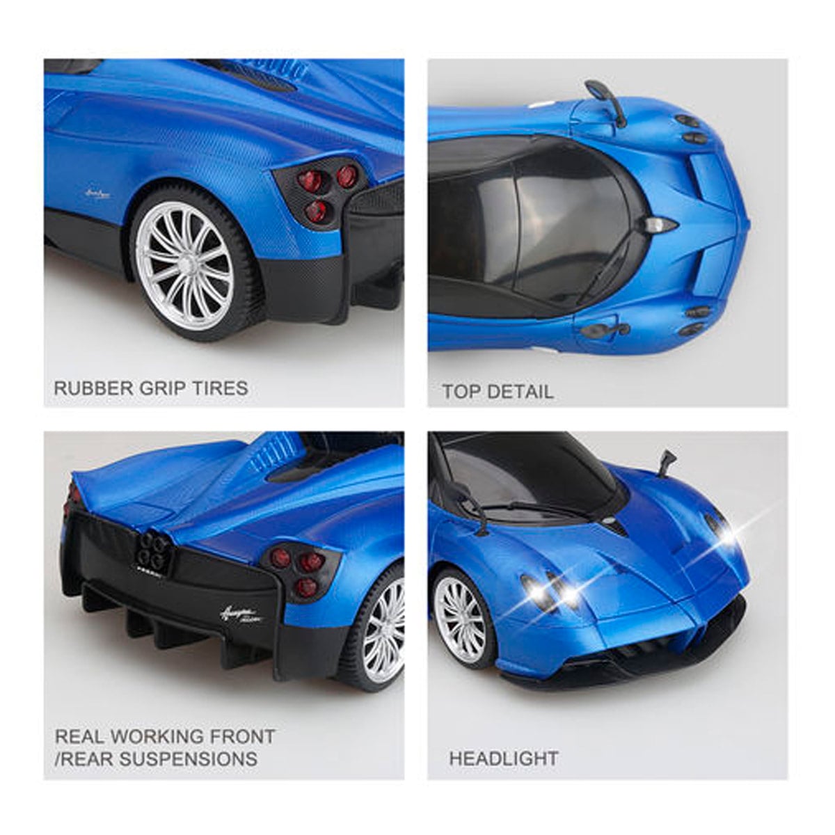 AUTO A CONTROL REMOTO PAGANI HUAYRA ROADSTER-1/24-27 MHZ - 2