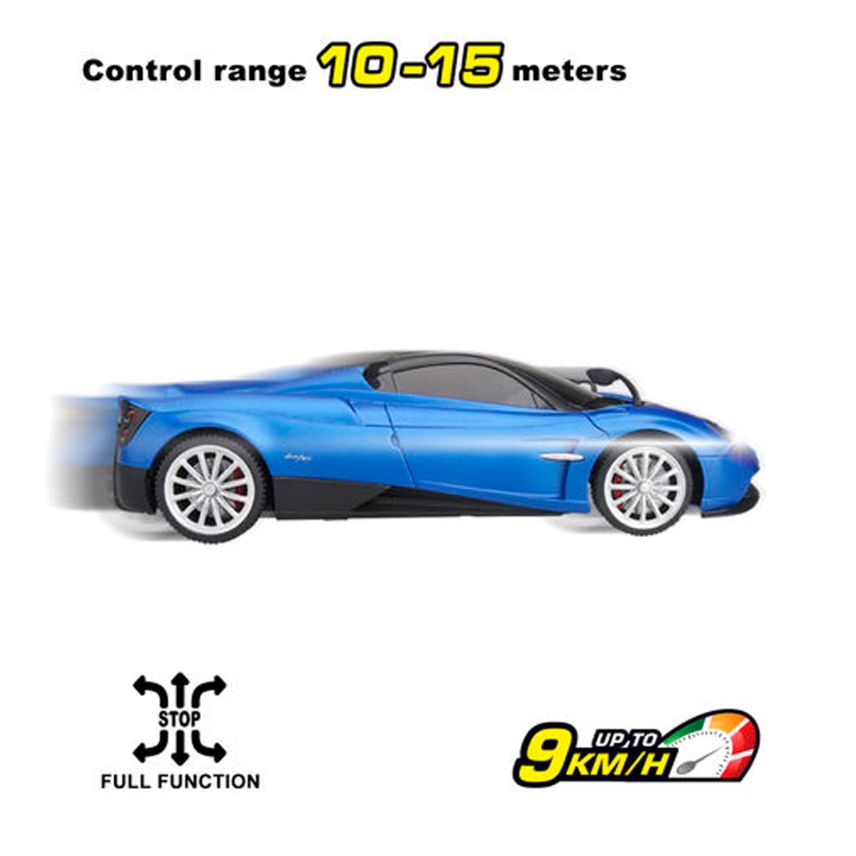 AUTO A CONTROL REMOTO PAGANI HUAYRA ROADSTER-1/24-27 MHZ - 3