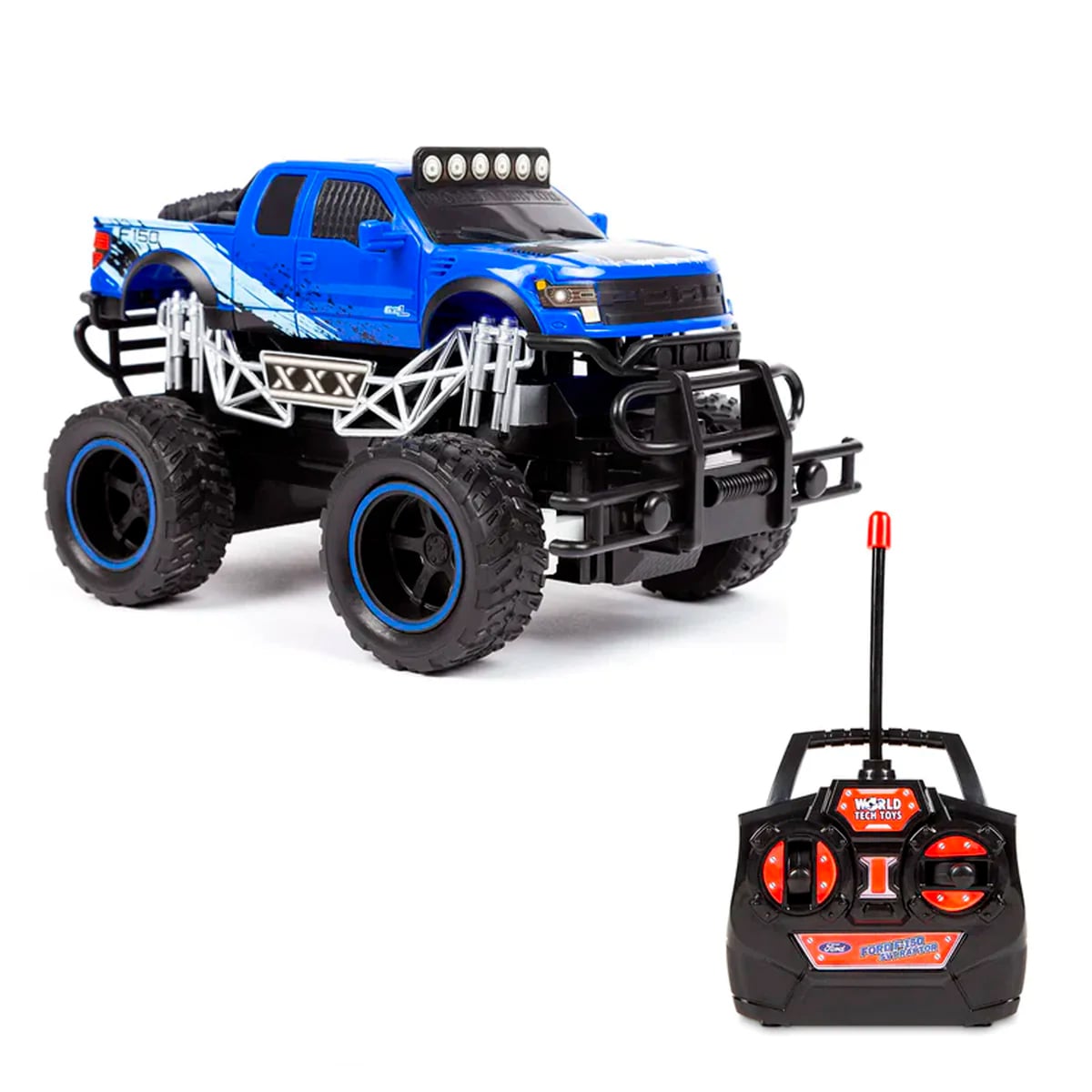 AUTO A CONTROL REMOTO ESCALA 1 24 FORD F150 RAPTOR SVT SURTIDO - 3