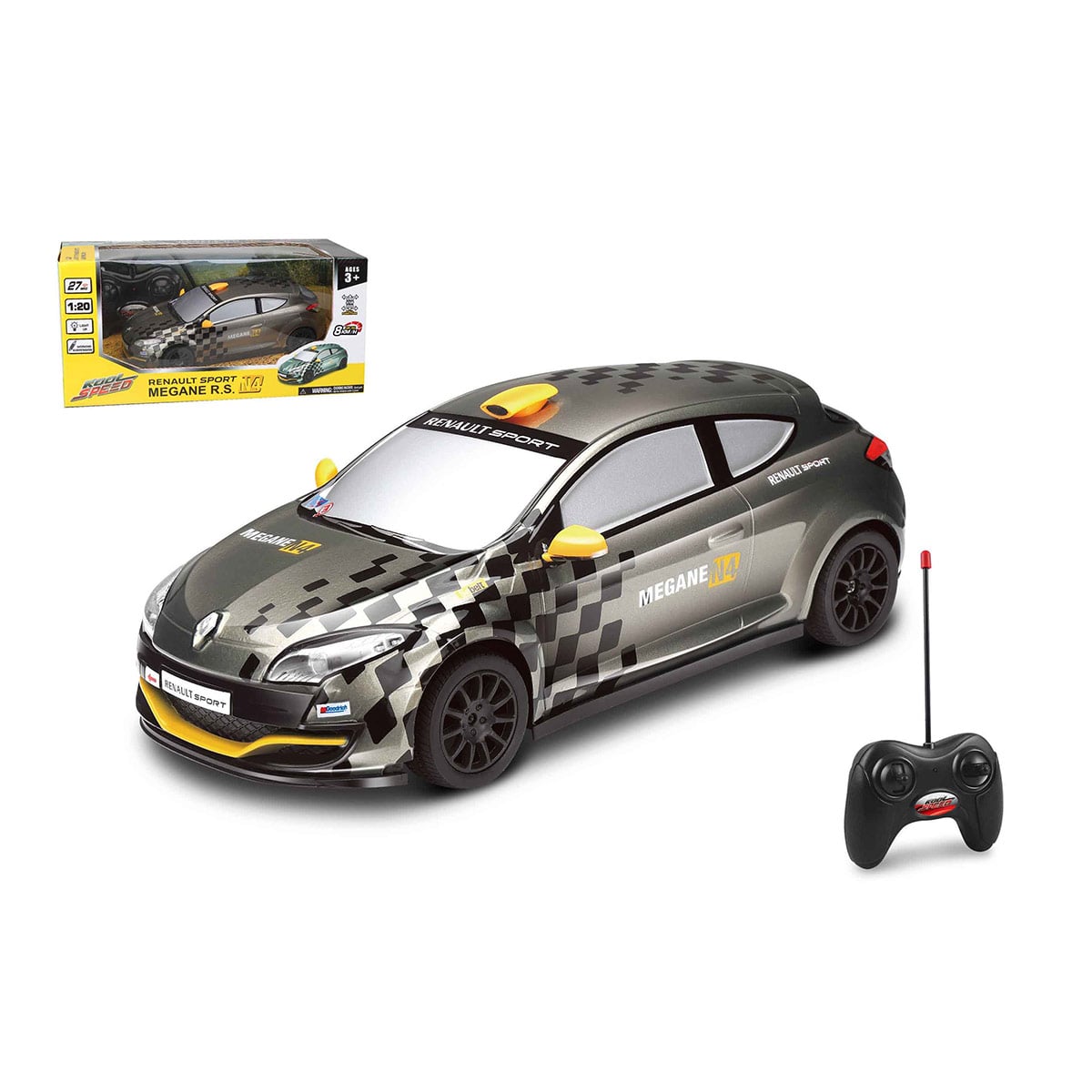 AUTO A CONTROL REMOTO RENAULT MEGANE R.S. N4-1/20-27 MHZ - 1