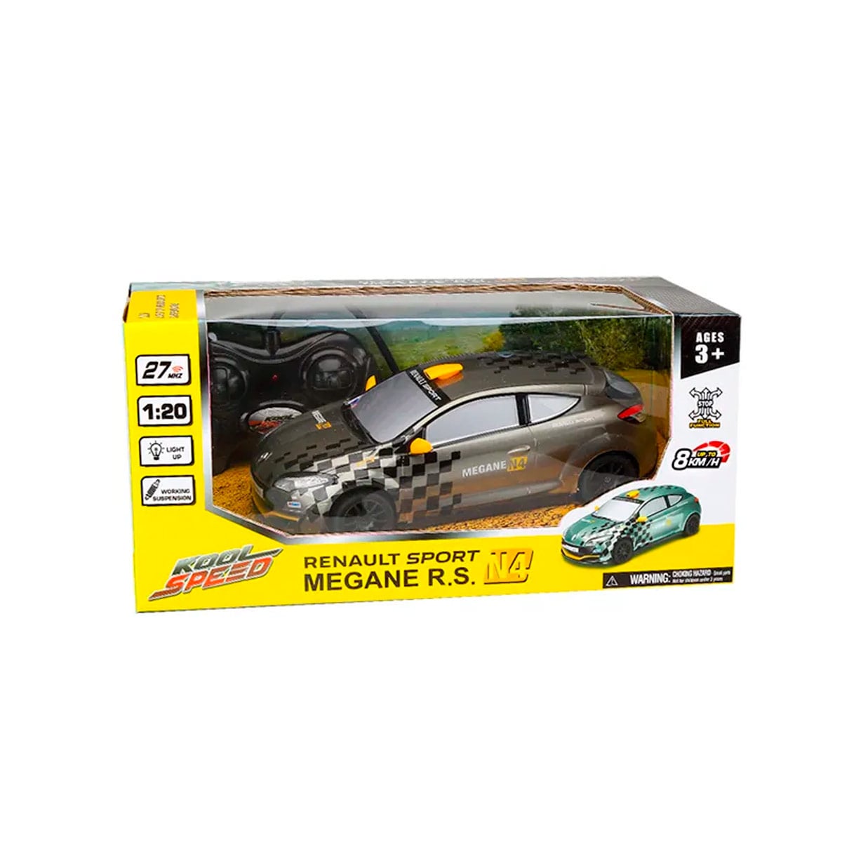 AUTO A CONTROL REMOTO RENAULT MEGANE R.S. N4-1/20-27 MHZ - 3