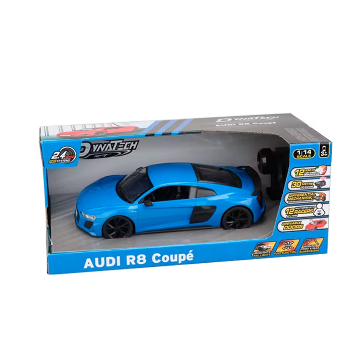 AUTO A CONTROL REMOTO AUDI R8 COUPE-1/14-2.4G - 3