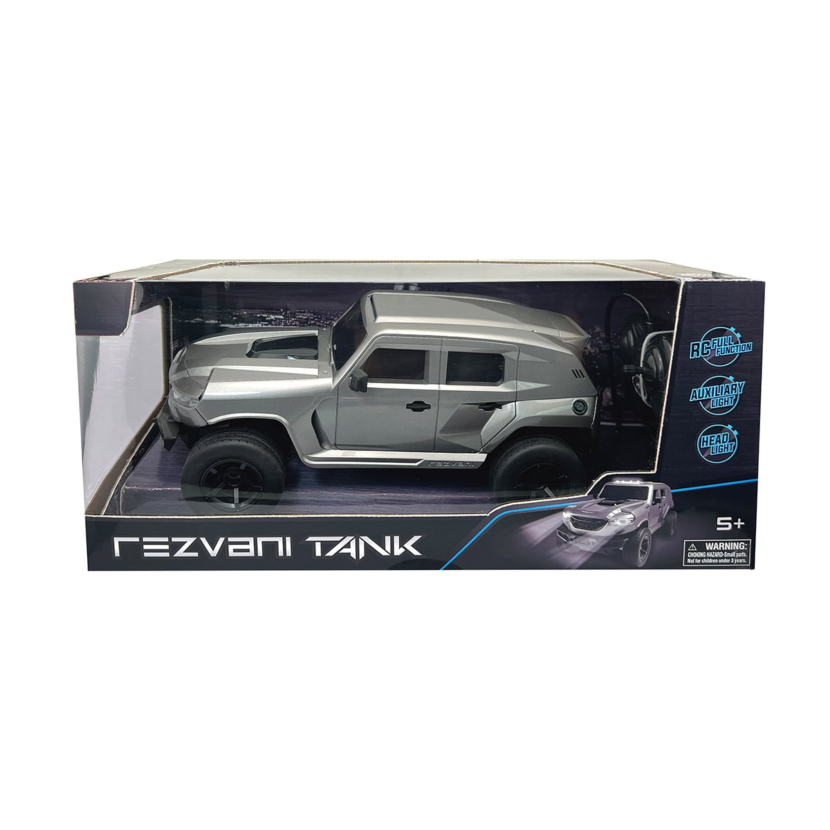AUTO A CONTROL REMOTO 27MHZ ESCALA 1 16 REZVANI TANK - 1