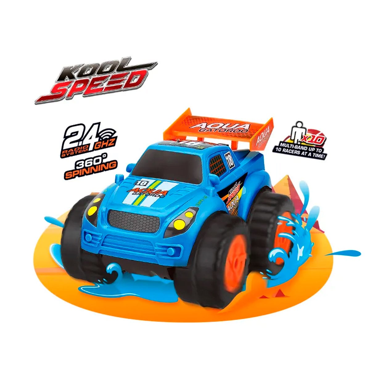 AUTO A CONTROL REMOTO AMPHIBOUS VEHICLE-19CM-2.4G - 3