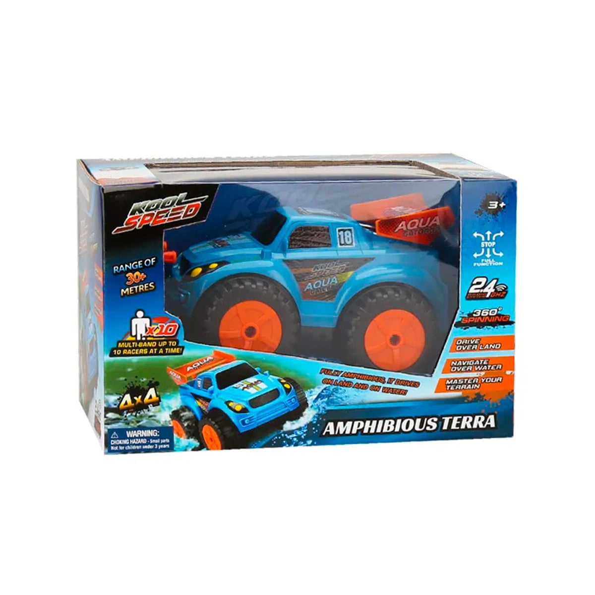 AUTO A CONTROL REMOTO AMPHIBOUS VEHICLE-19CM-2.4G - 4