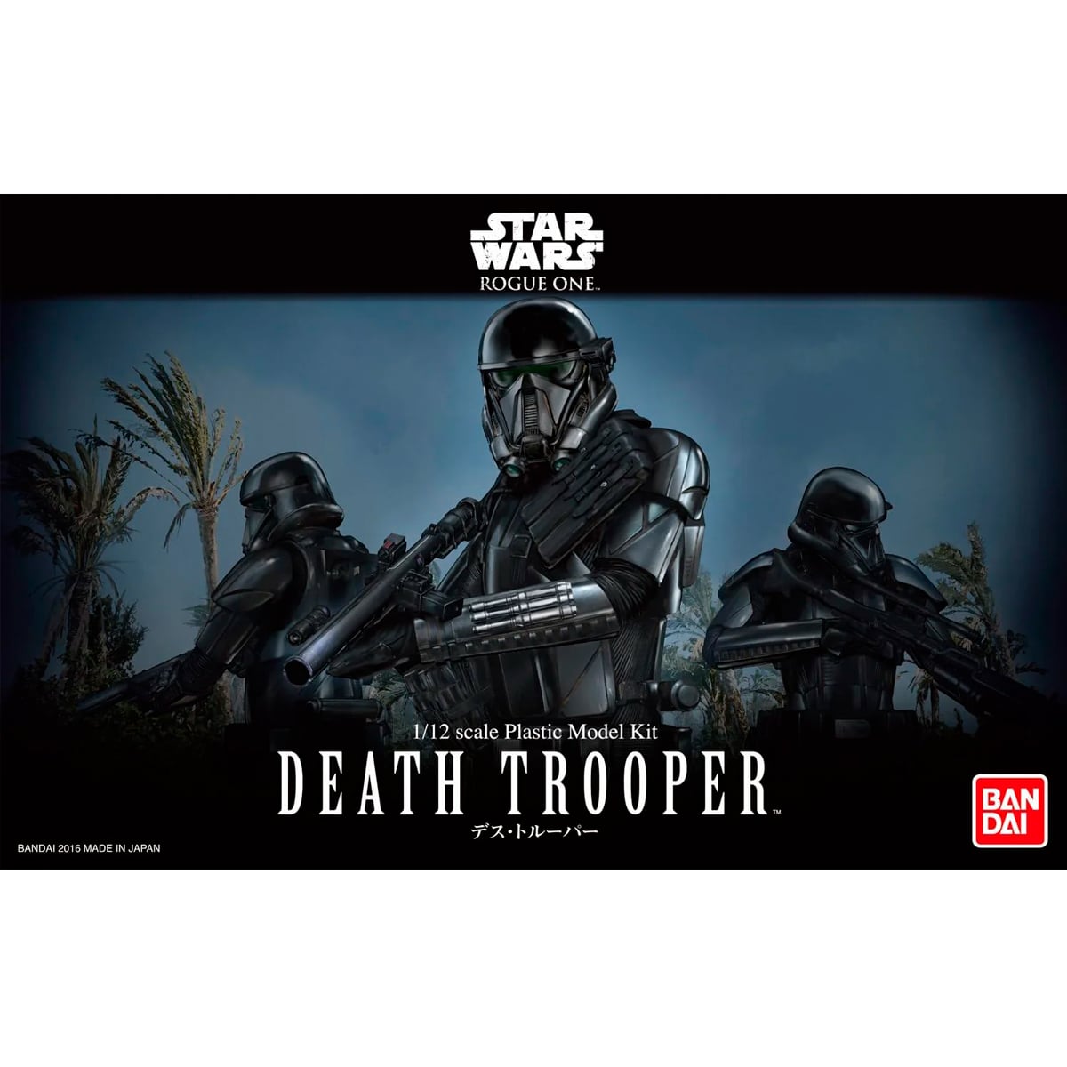 MAQUETAS DE MODELO DEATH TROOPER STAR WARS 1/12 MODEL KIT - 2