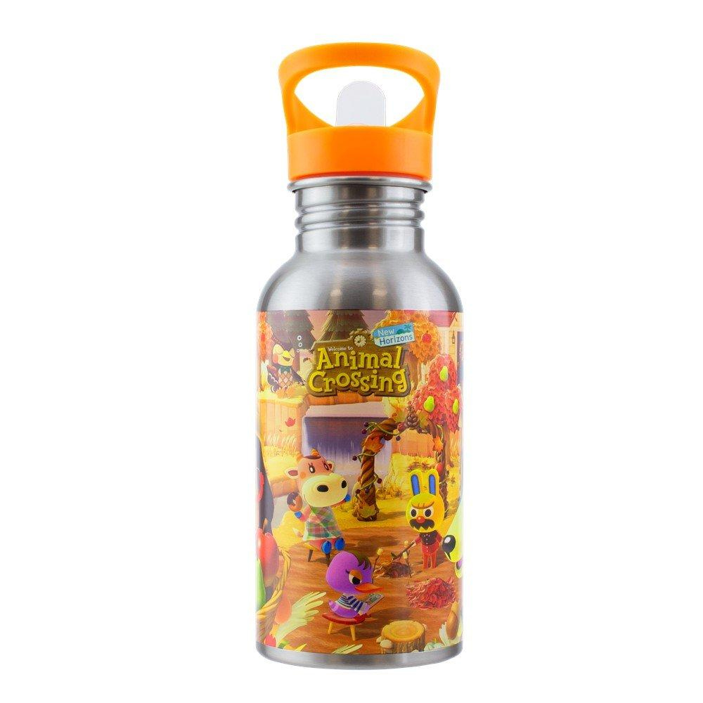 BOTELLA DE METAL ANIMAL CROSSING STRAW AUTUMN PALADONE - 3