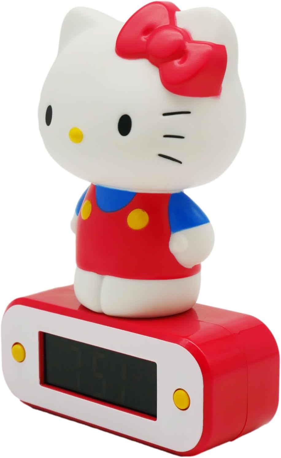 LUZ PORTATIL CON RELOJ DESPERTADOR DE HELLO KITTY - 4