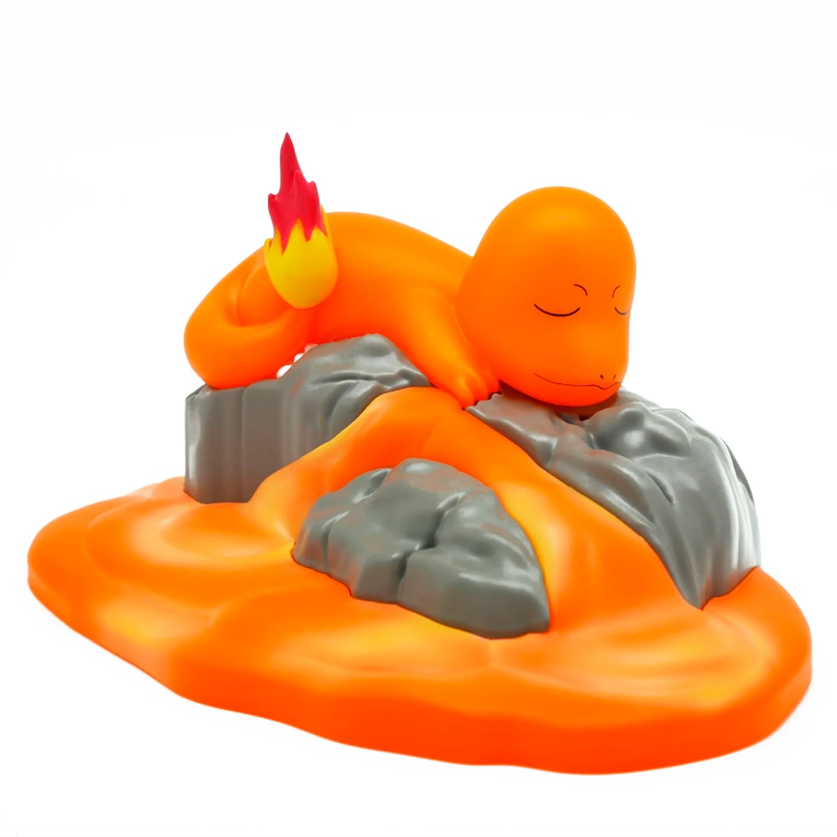LUZ PORTATIL DE CHARMANDER CON ESCENA ILUMINADA - 1