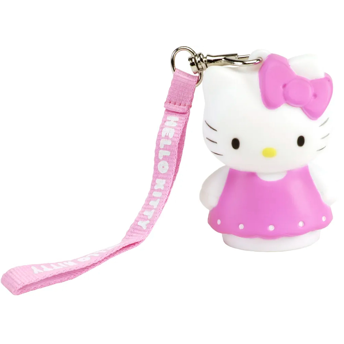 LUZ PORTATIL DE HELLO KITTY CON VESTIDO-LUZ Y CORREA DE MANO - 2
