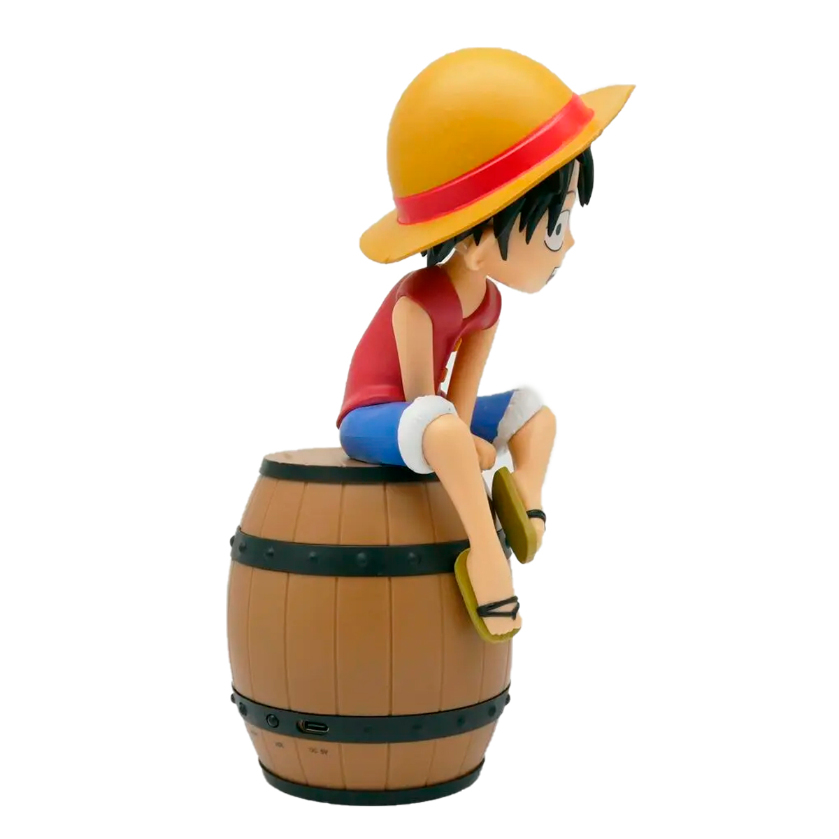 RELOJ DESPERTADOR DE LUFFY EN BARRIL - 2