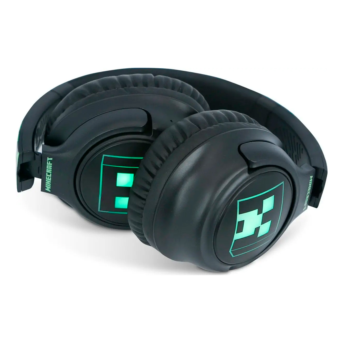 AUDIFONOS BLUETOOTH MINECRAFT CON LUCES LED RGB - 3
