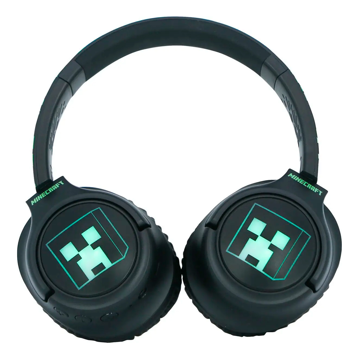 AUDIFONOS BLUETOOTH MINECRAFT CON LUCES LED RGB - 5