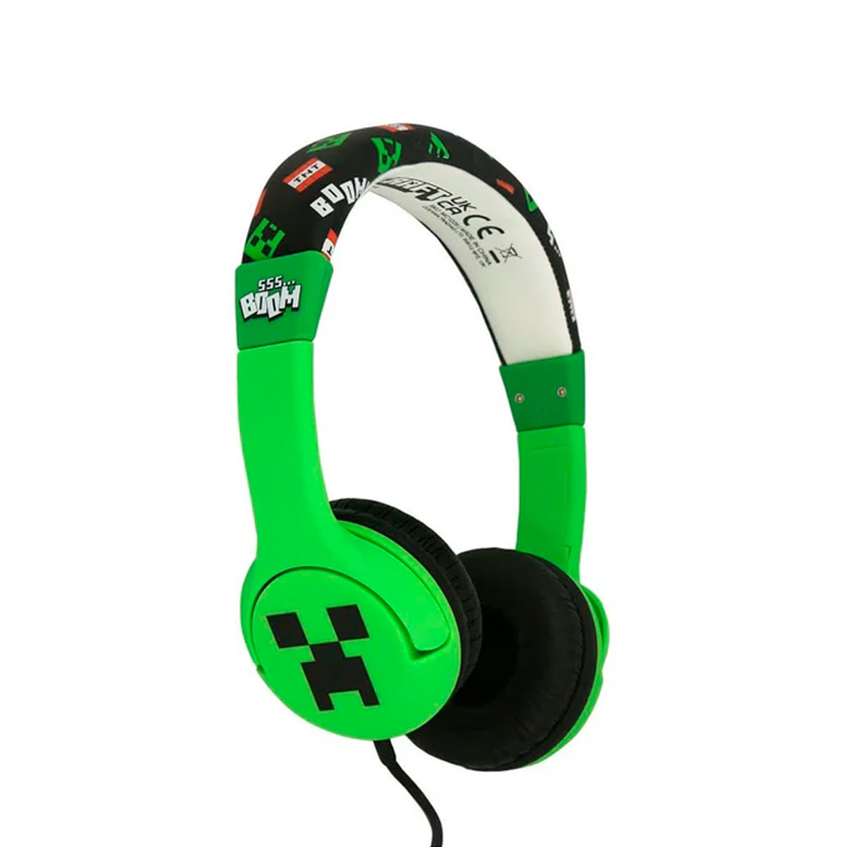 AUDIFONOS GAMER MINECRAFT PARA NIÑOS CON CABLE - 1