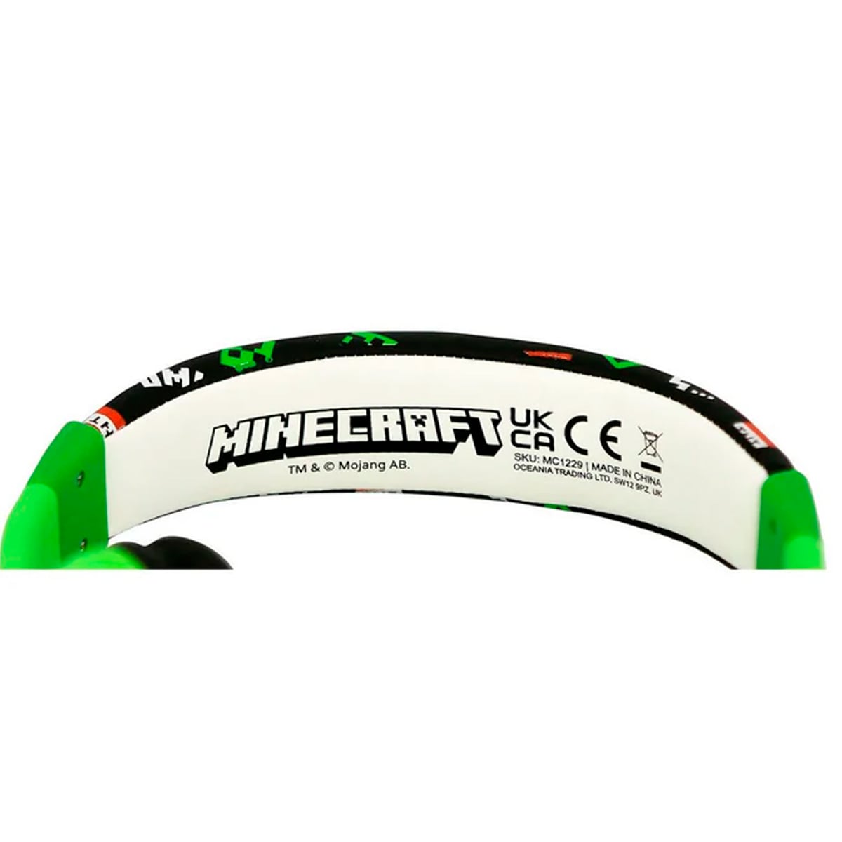 AUDIFONOS GAMER MINECRAFT PARA NIÑOS CON CABLE - 2
