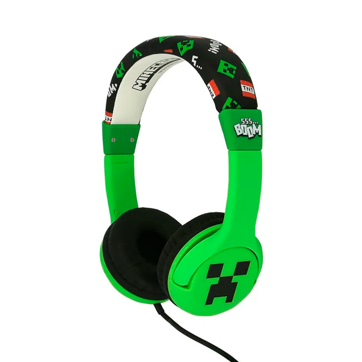 AUDIFONOS GAMER MINECRAFT PARA NIÑOS CON CABLE - 5