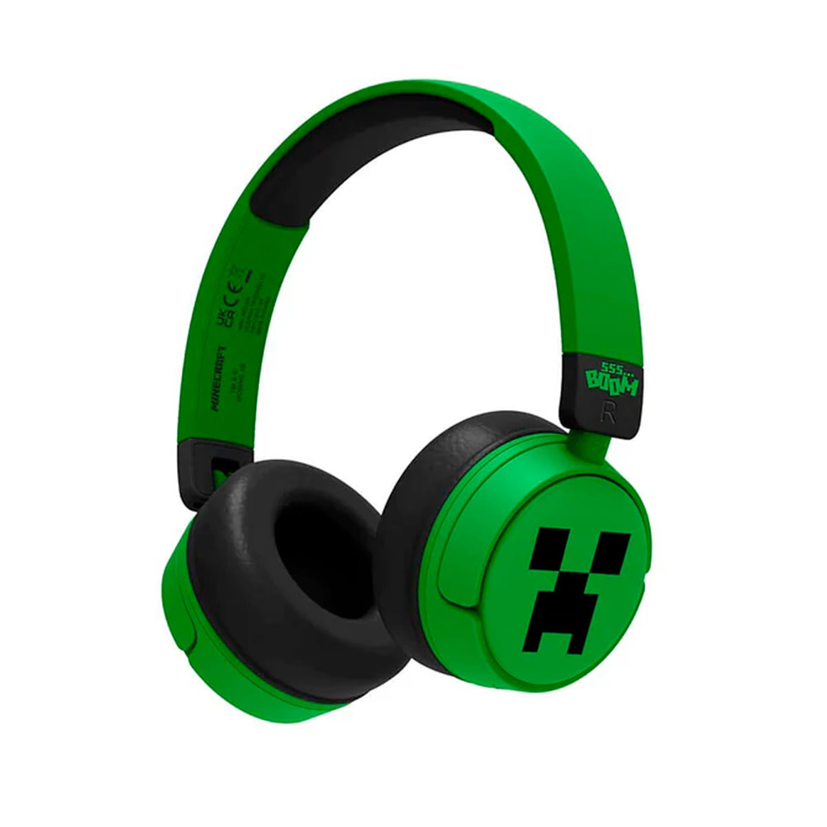 AUDIFONOS INALAMBRICOS MINECRAFT CREEPER VERDE - 1