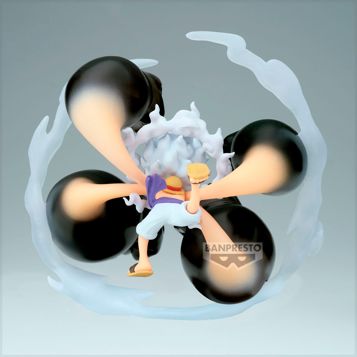 FIGURA BANDAI ONE PIECE WCF MONKEY D LUFFY GEAR5 DAWN GATLING - 3