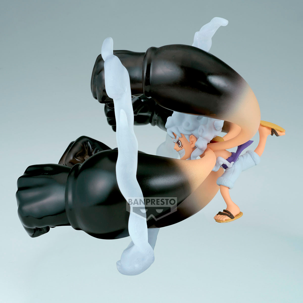 FIGURA BANDAI ONE PIECE WCF MONKEY D LUFFY GEAR5 DAWN GATLING - 4