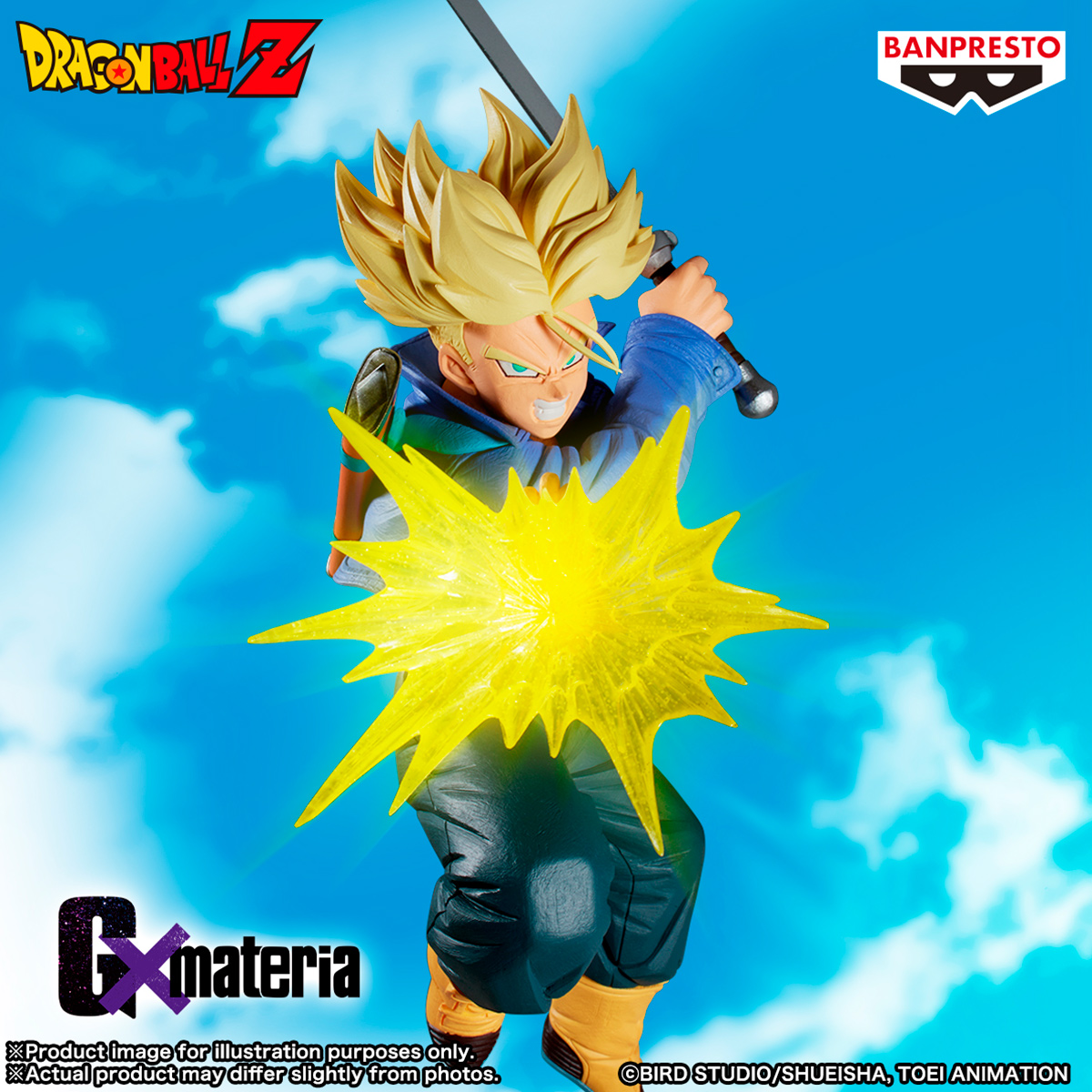 FIGURA BANDAI DRAGON BALL Z G×MATERIA TRUNKS - 2