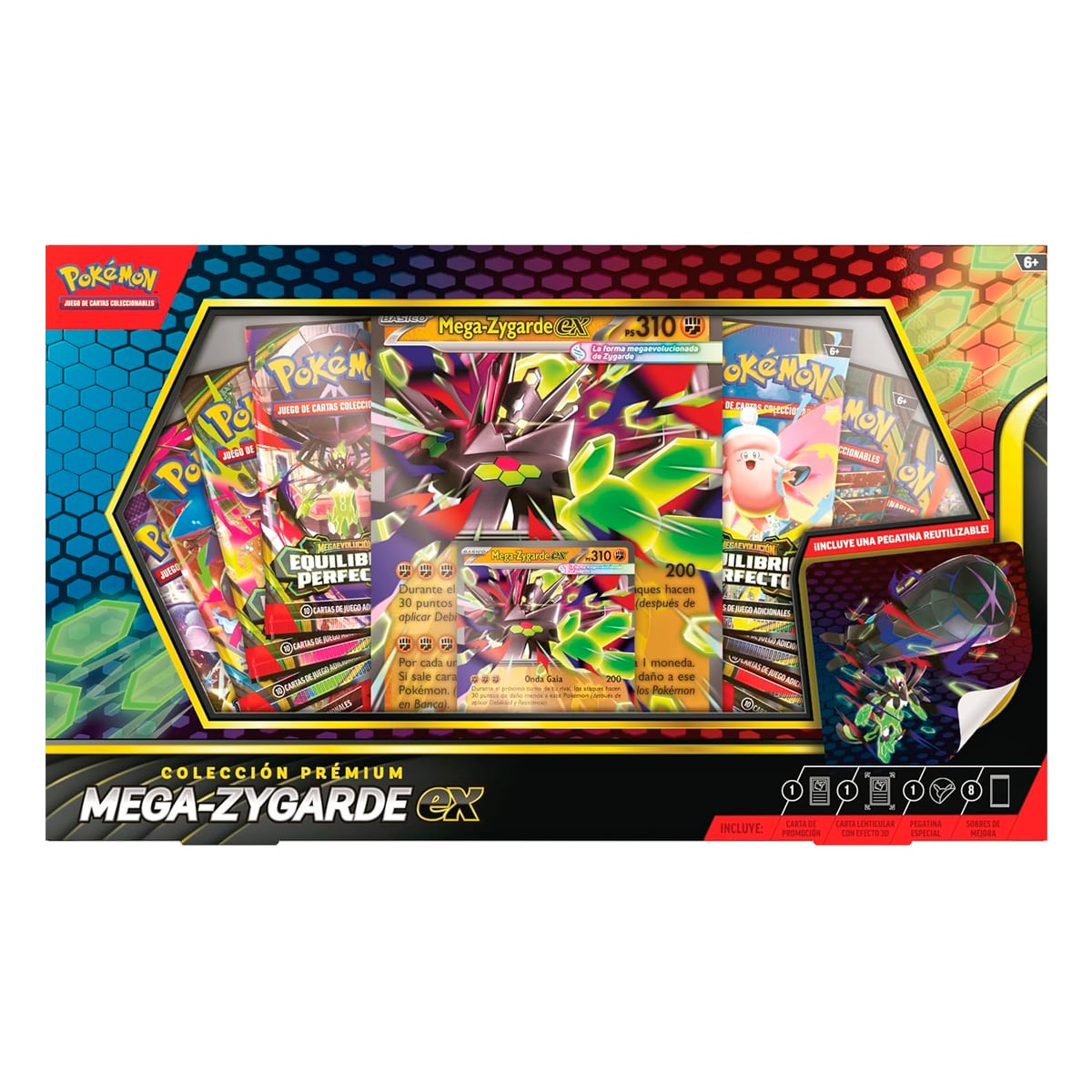 CARTAS POKEMON TCG MEGA ZYGARDE EX PREMIUM COLLECTION SPA - 1