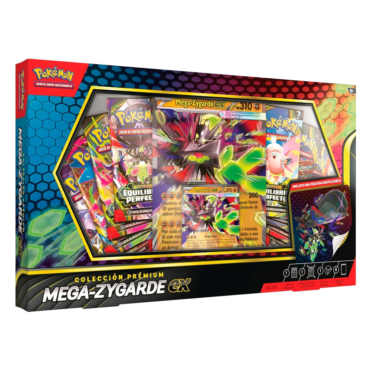 CARTAS POKEMON TCG MEGA ZYGARDE EX PREMIUM COLLECTION SPA - 3