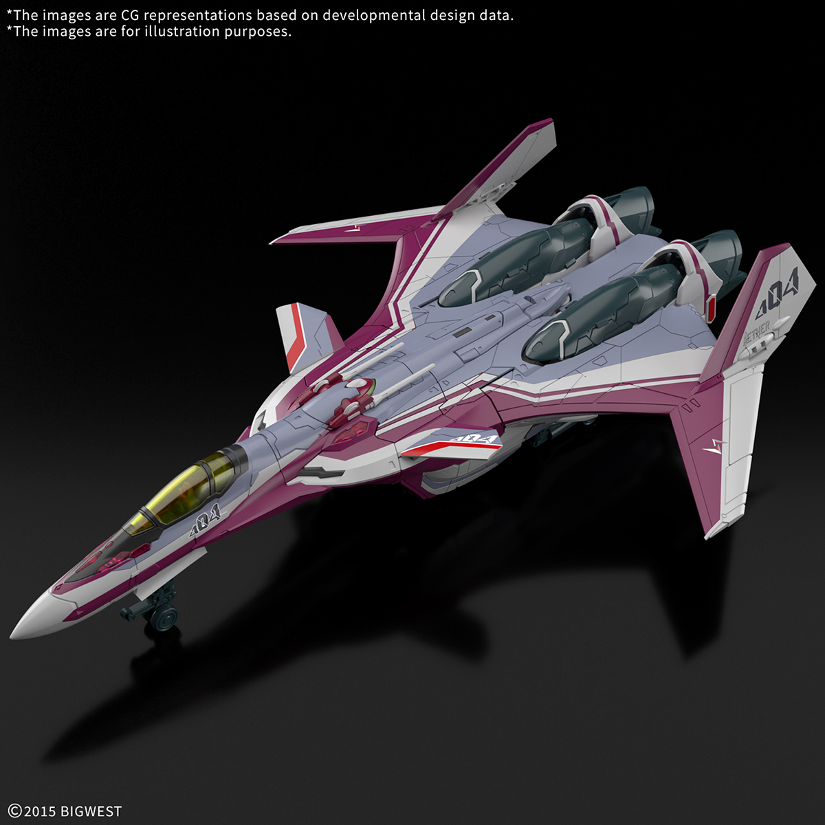 MAQUETAS DE MODELO MACROSS DELTA HG 1100 VF-31CJENIUS USE DELUXE SET - 4
