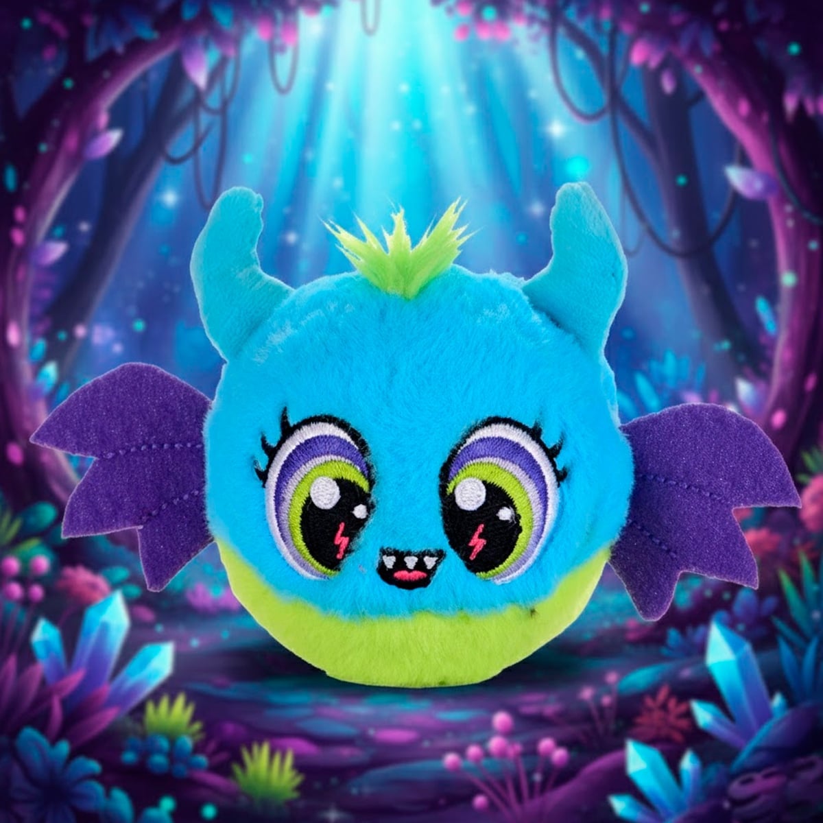 PELUCHE REBOTADOR BOUNCIBLES JETT MONSTER BLUEGREEN - 2