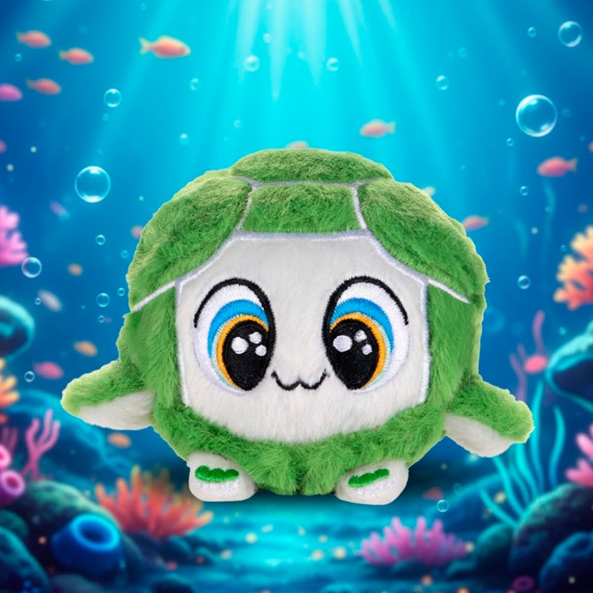 PELUCHE REBOTADOR BOUNCIBLES TURLI TURTLE GREEN - 2
