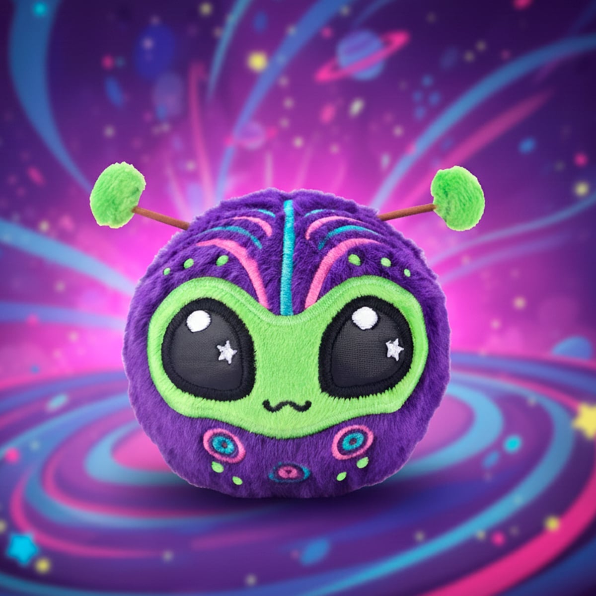 PELUCHE REBOTADOR BOUNCIBLES ZOGGO ALIEN PURPLE - 2