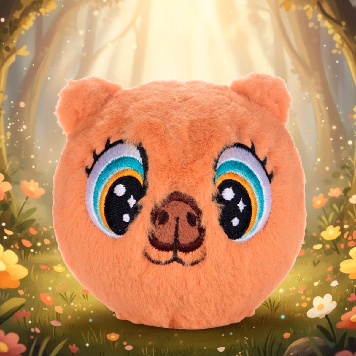 PELUCHE REBOTADOR BOUNCIBLES OLLIE CAPYBARA BROWN - 2