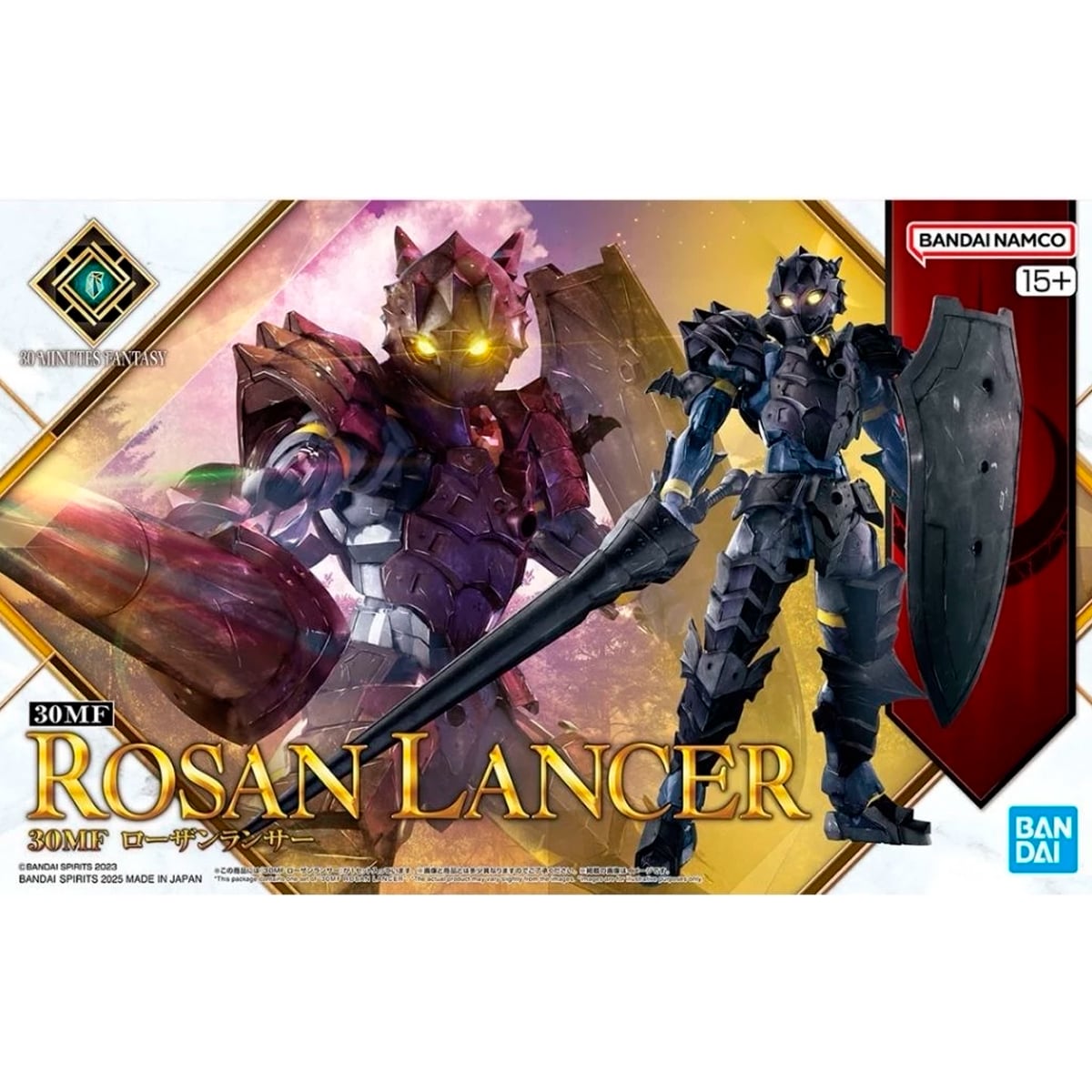 MAQUETAS DE MODELO 30MF ROZEN LANCER - 4