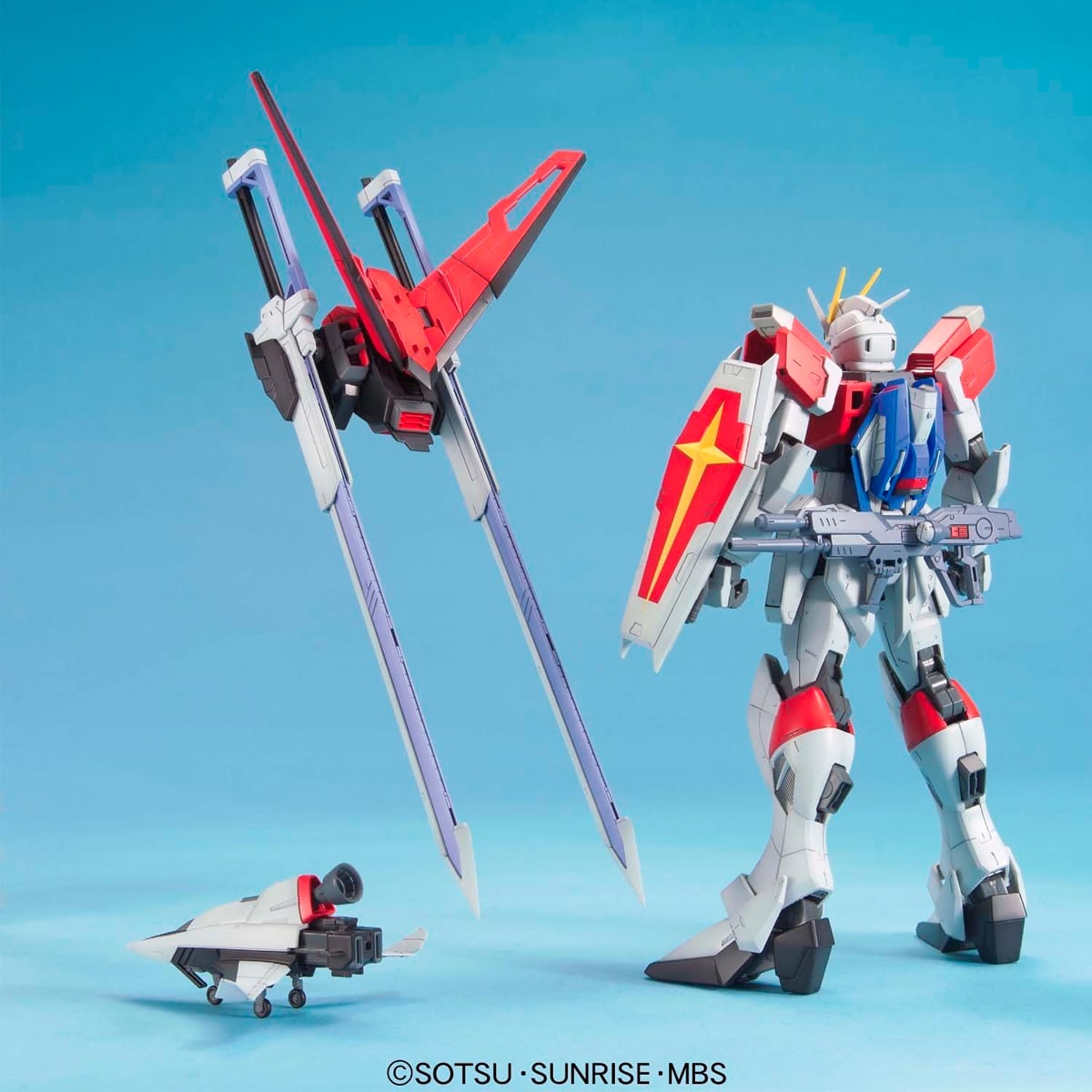 MAQUETAS DE MODELO MG 1100 SWORD IMPULSE GUNDAM - 3