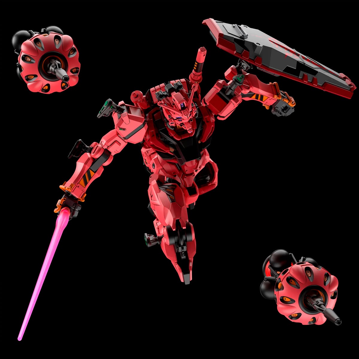 MAQUETAS DE MODELO HG 1144 RED GUNDAM - 3